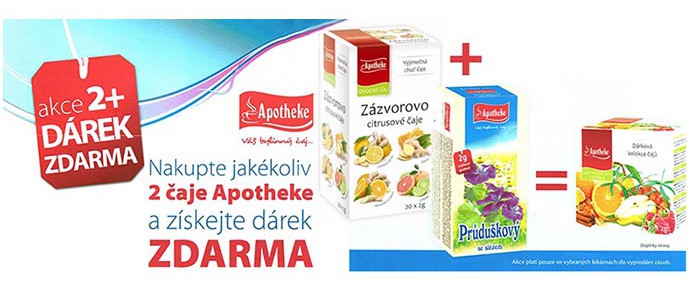 Apotheke caje akce 2